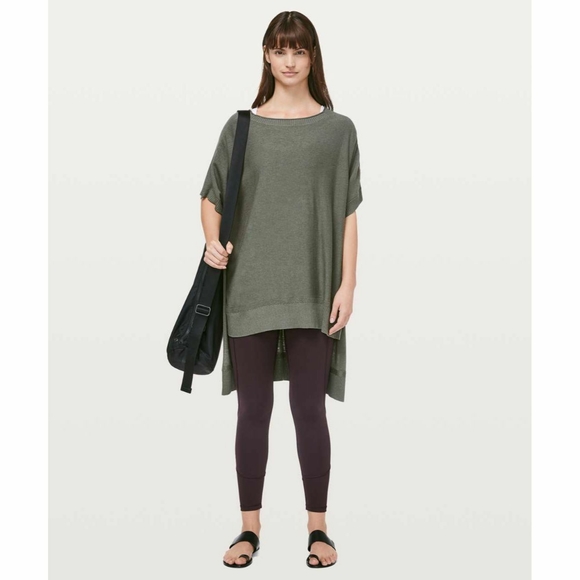 Lululemon cashmere-blend Be At Ease Poncho - Picture 1 of 7